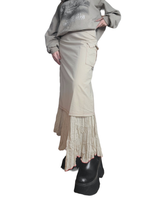 Maxi skirt gorpcore harajuku