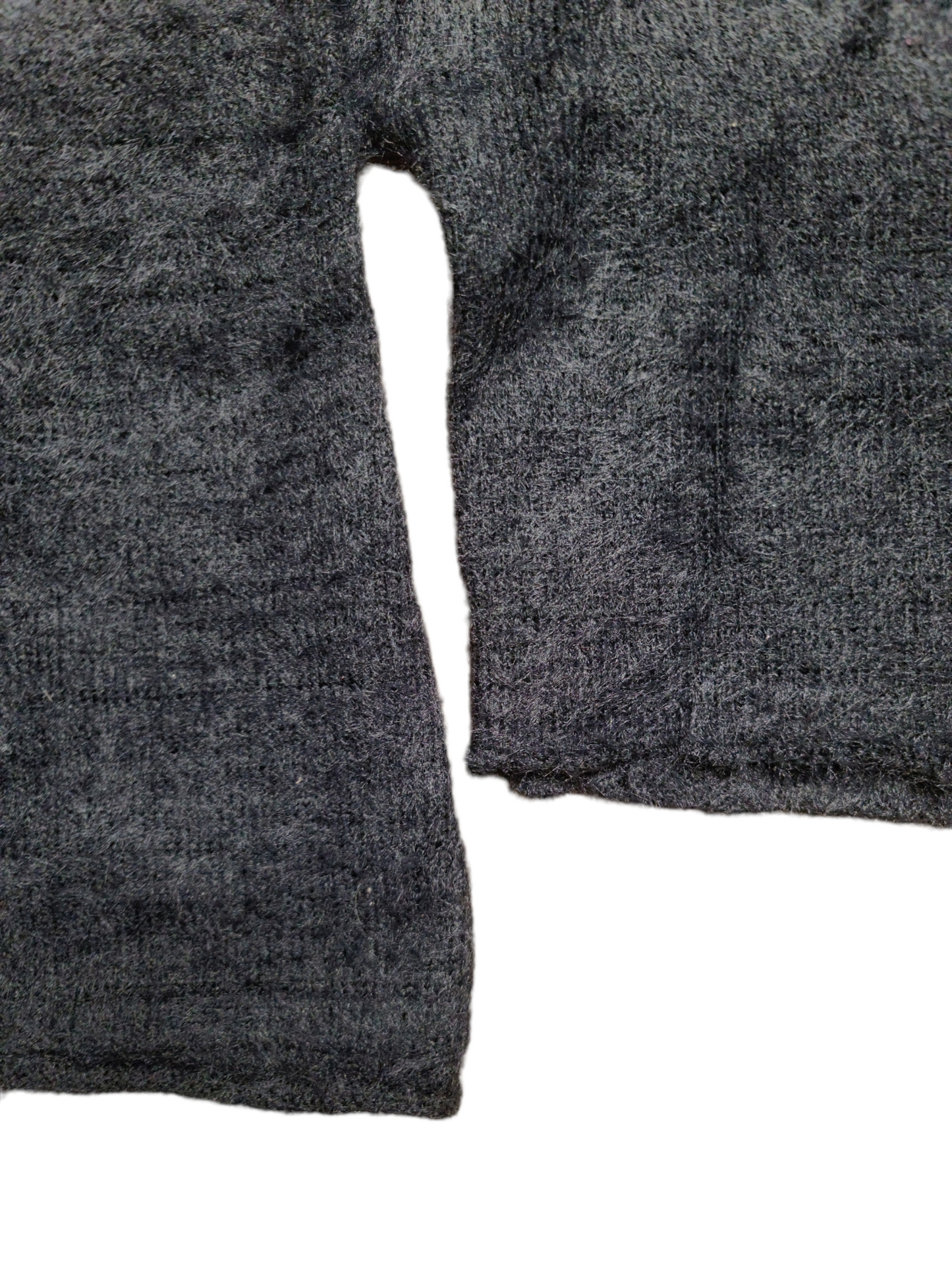 Large fluffy long sleeve top