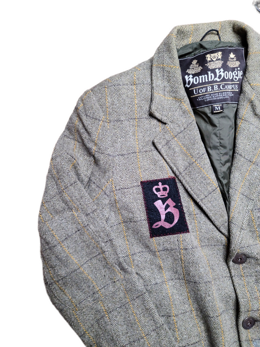 Vintage grunge oversized blazer