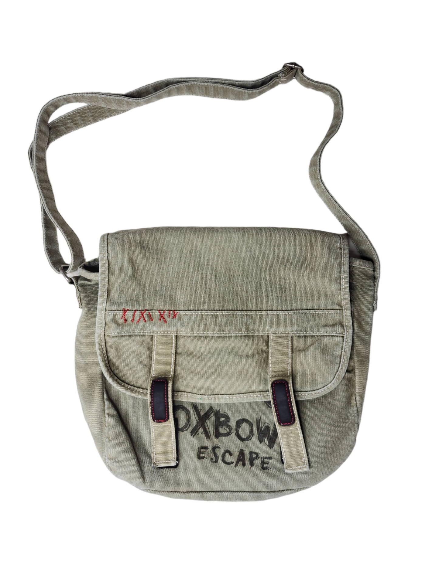 Besace sac cybery2k grunge y2k fairygrunge kaki bandouliere vintage