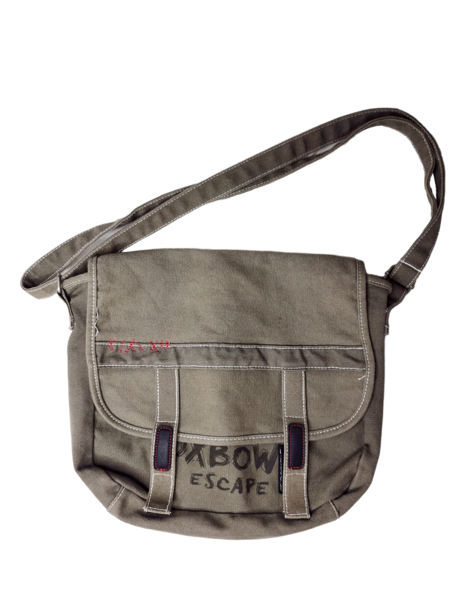 Besace sac cybery2k grunge y2k fairygrunge kaki bandouliere vintage