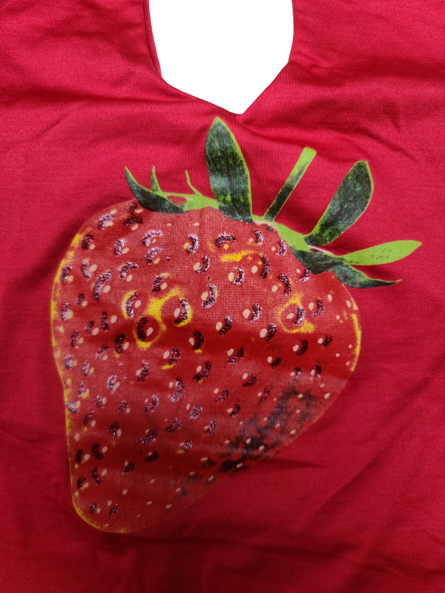 Top y2k fraise dos nu - zimfriperie