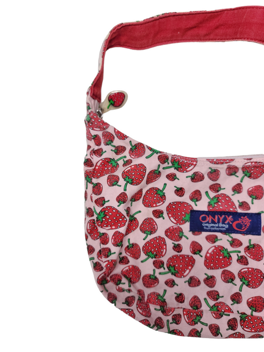 Mini sac baguettes fraises 90s