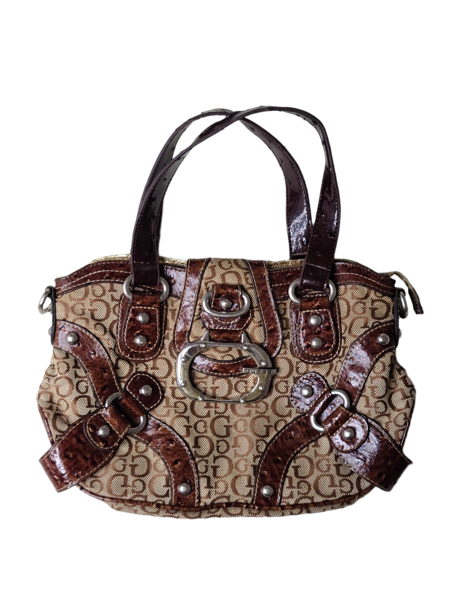 Sac y2k guess archive luxe paris printed vintage