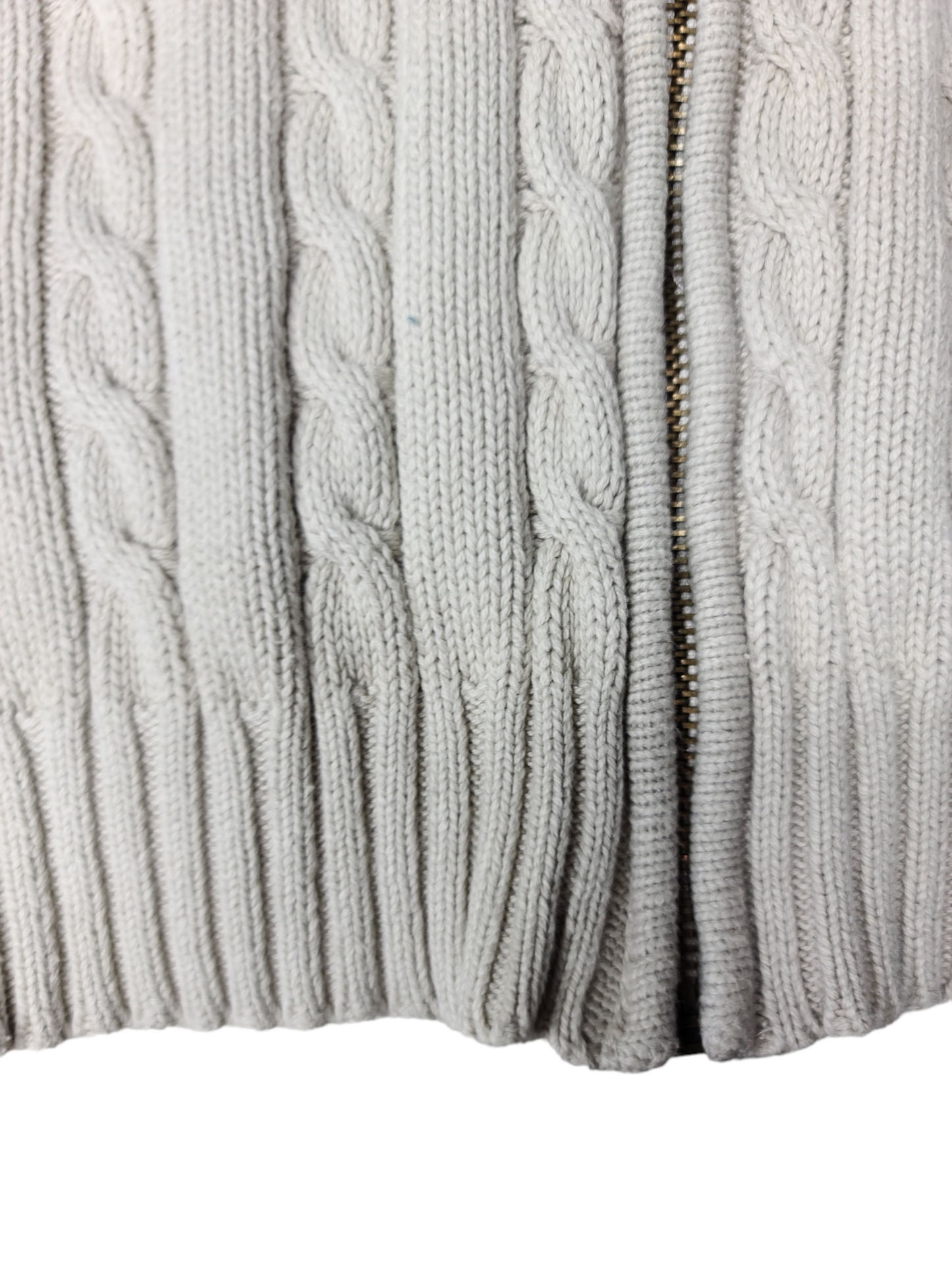 Beige 90s ribbed vest