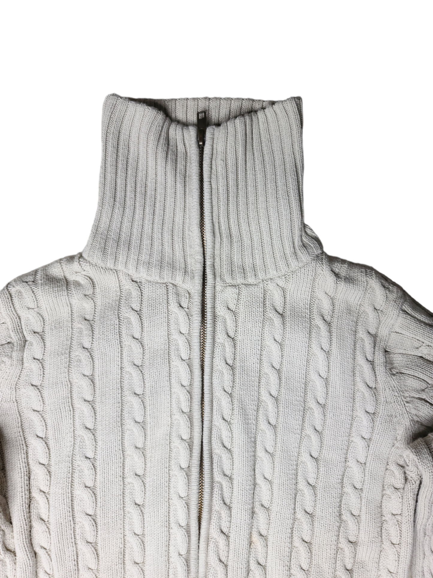 Beige 90s ribbed vest