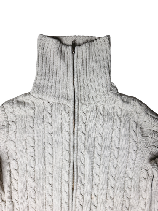 Beige 90s ribbed vest