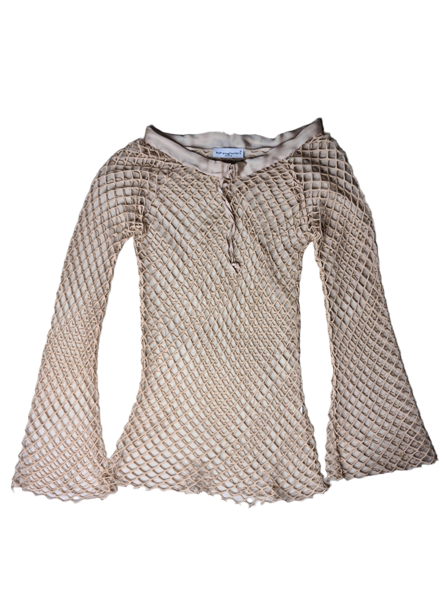 Robe filet 90s y2k vintage subversive basics archive fashion neutral style rave