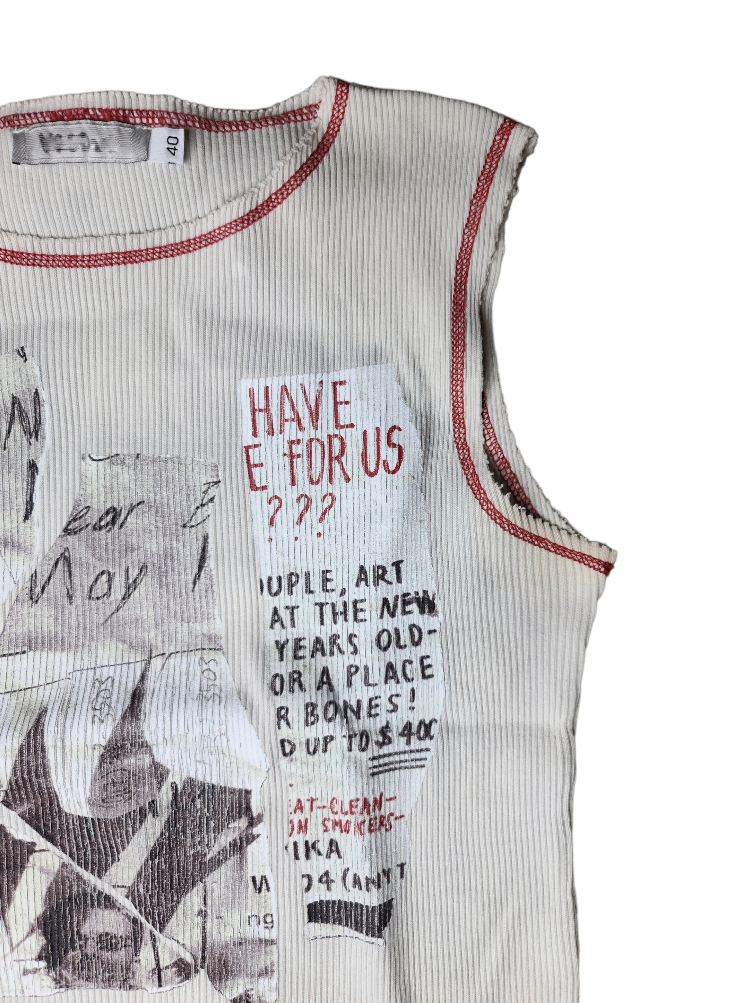 Tanktop cybery2k imprimé - zimfriperie