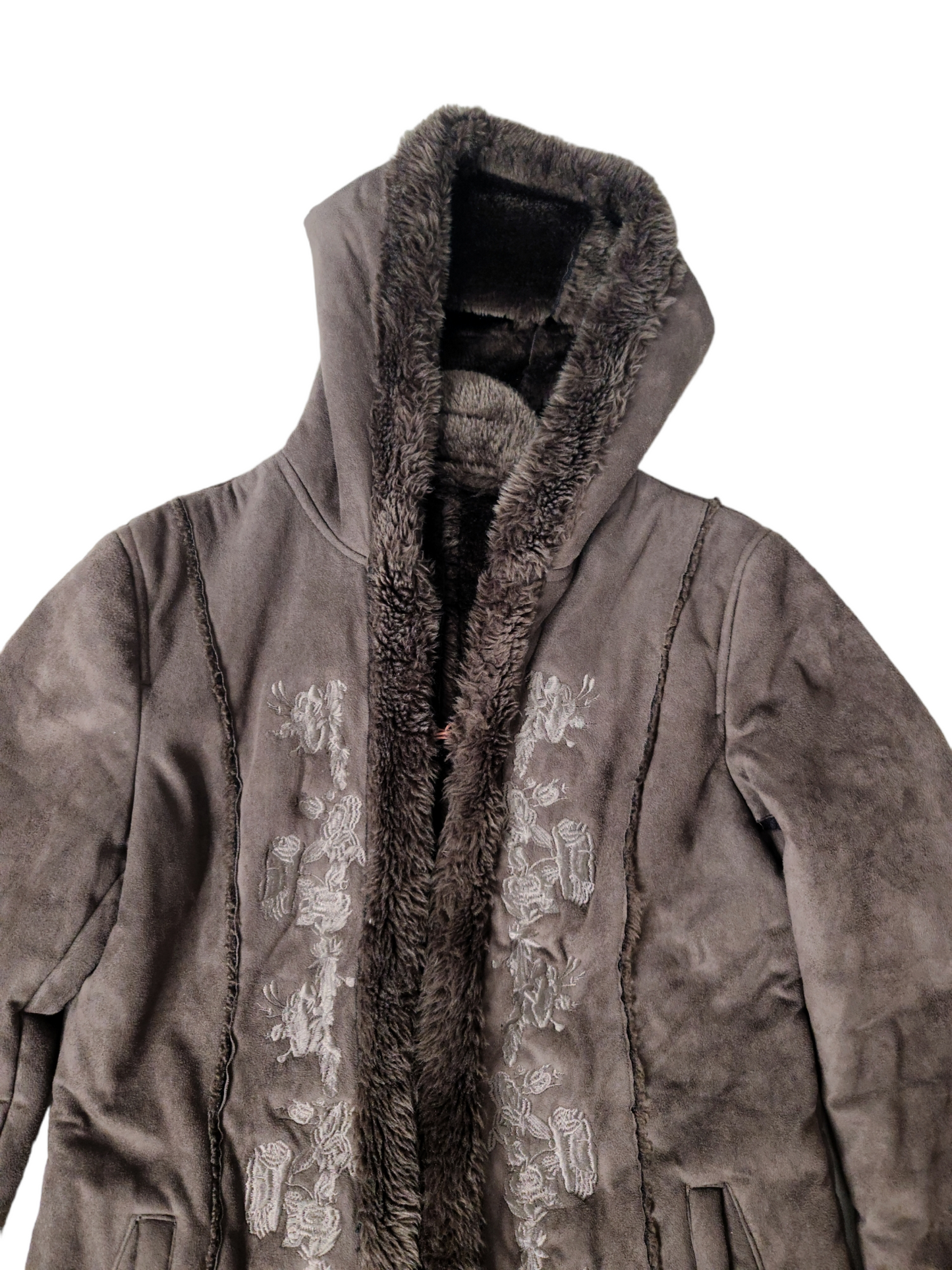 Long manteau afghan fairycore