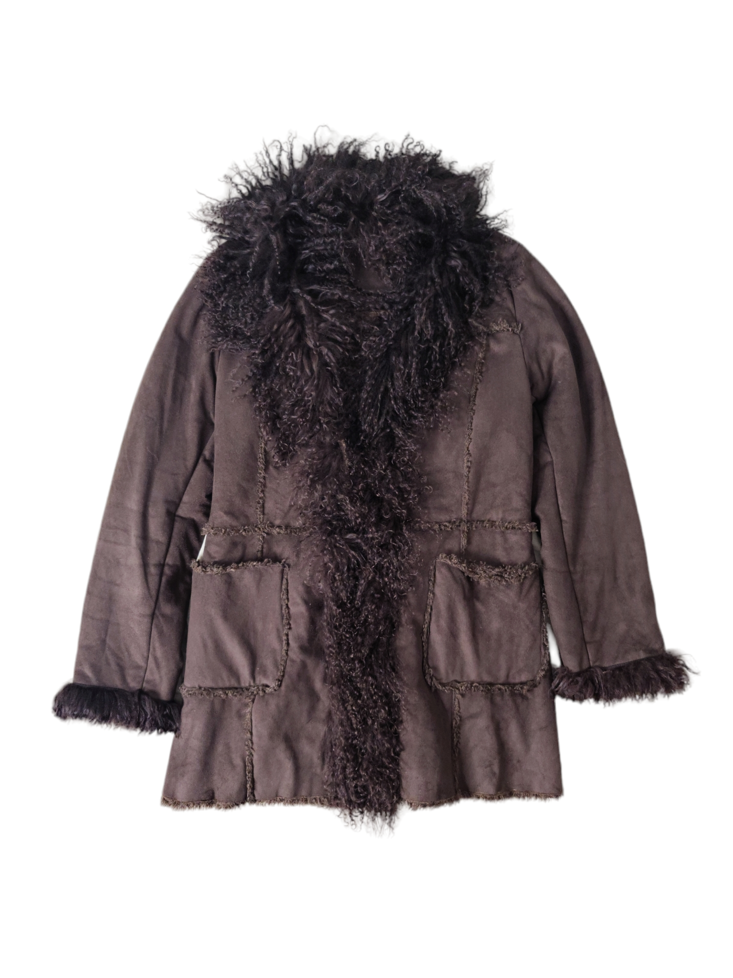 Manteau afghan penny lane coat 70s y2k vintage fairygrunge grunge hippie bohem boho bohemian 2000 bratz