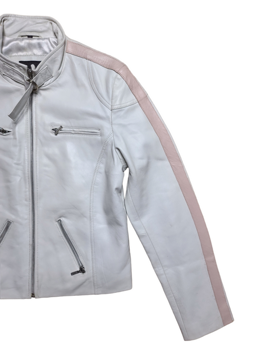 Vintage biker style jacket