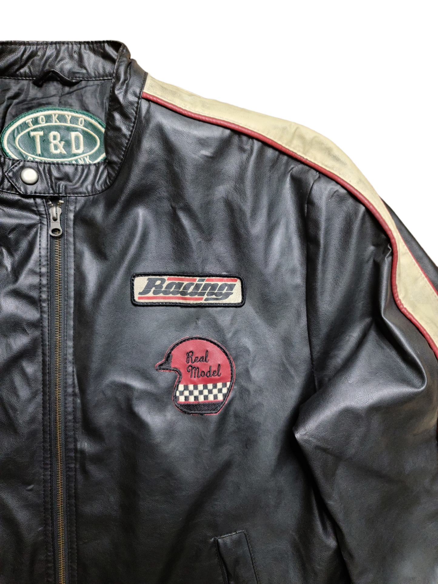 Blouson vintage racing 90s