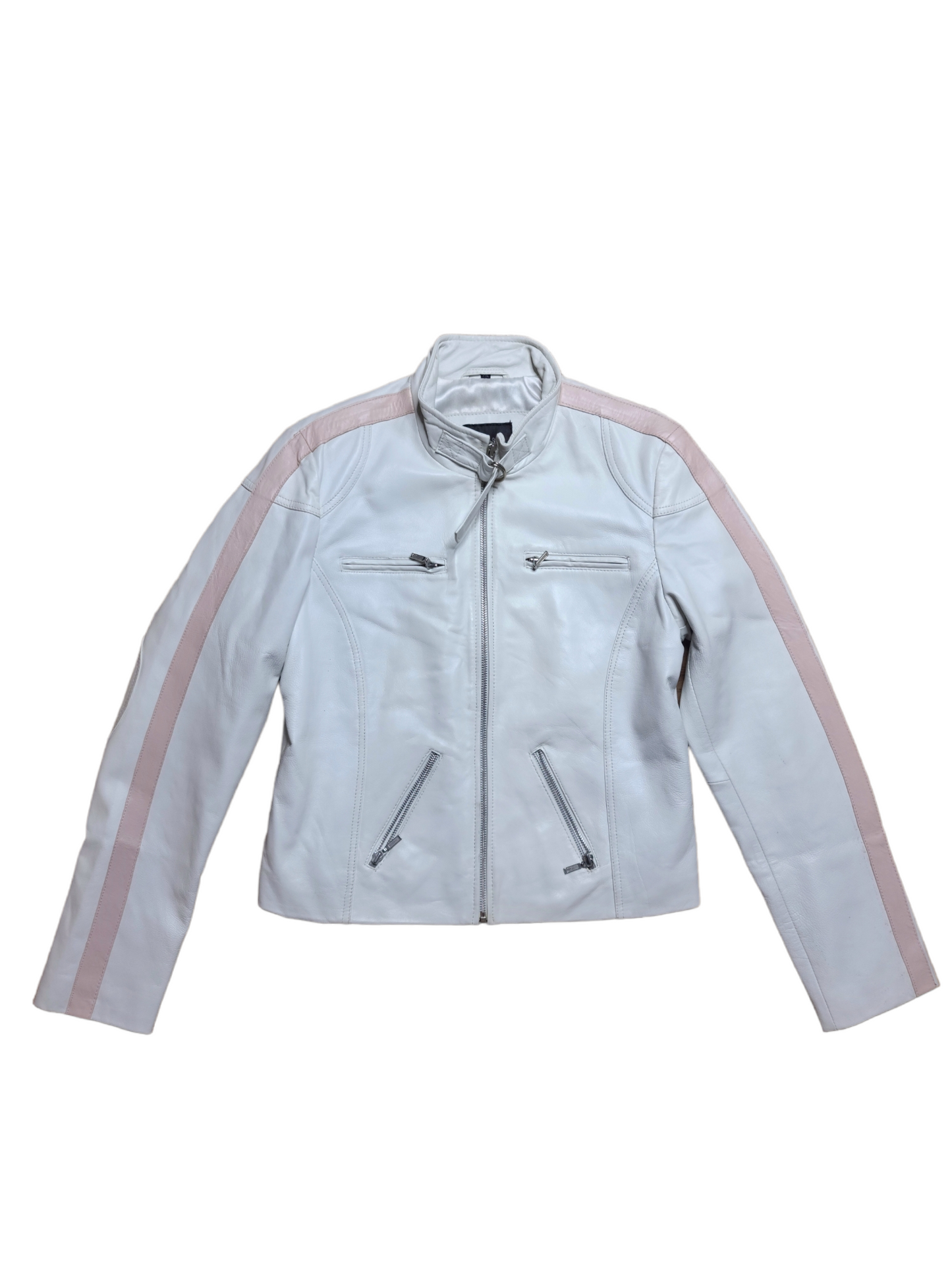 Motorcycle blouson jacket vintage oversize marron grunge 90s aesthetic y2k rare archive fashion