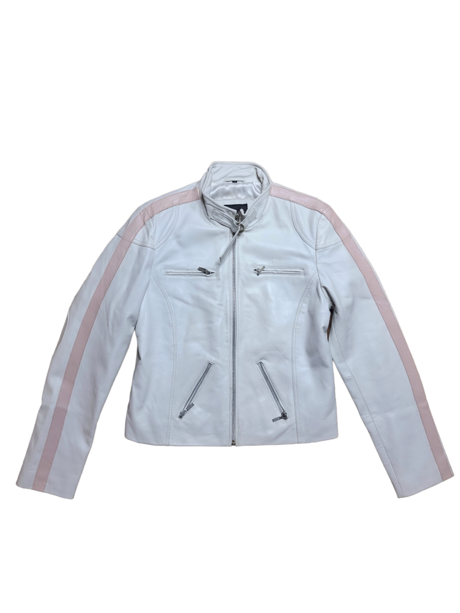 Motorcycle blouson jacket vintage oversize marron grunge 90s aesthetic y2k rare archive fashion