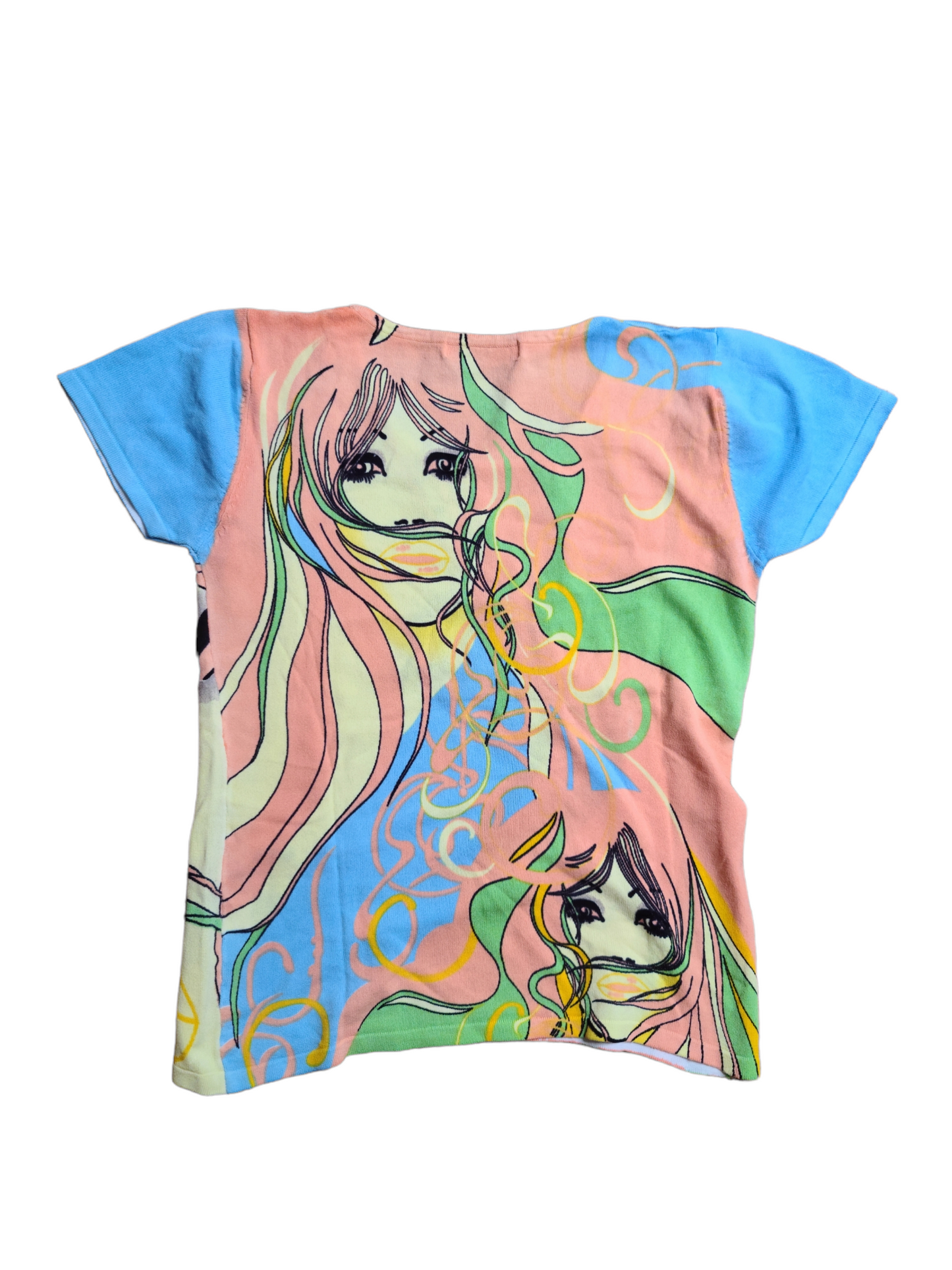 Printed top harajuku manga - zimfriperie