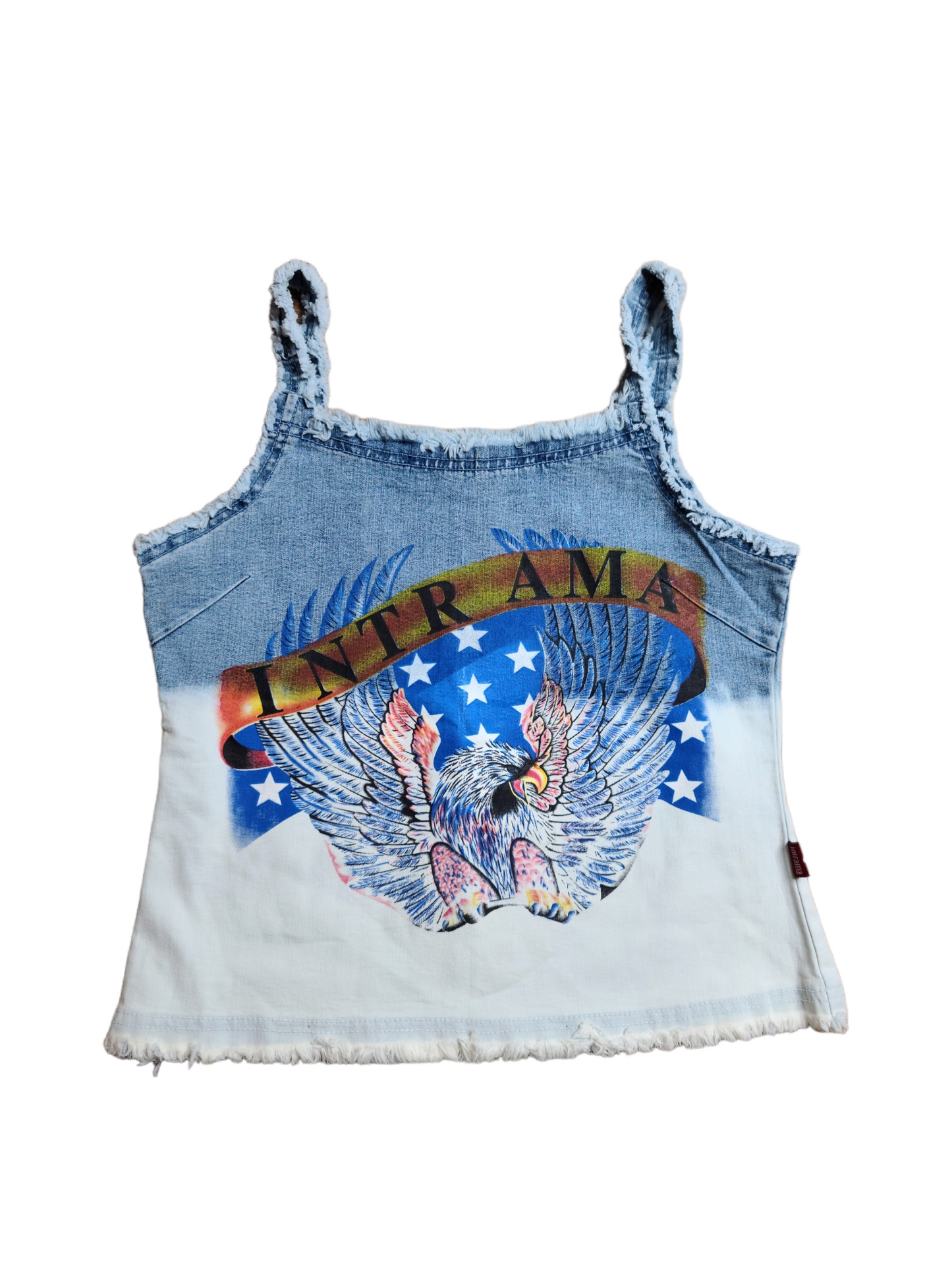 Debardeur y2k jean indie style archive fashion destroy