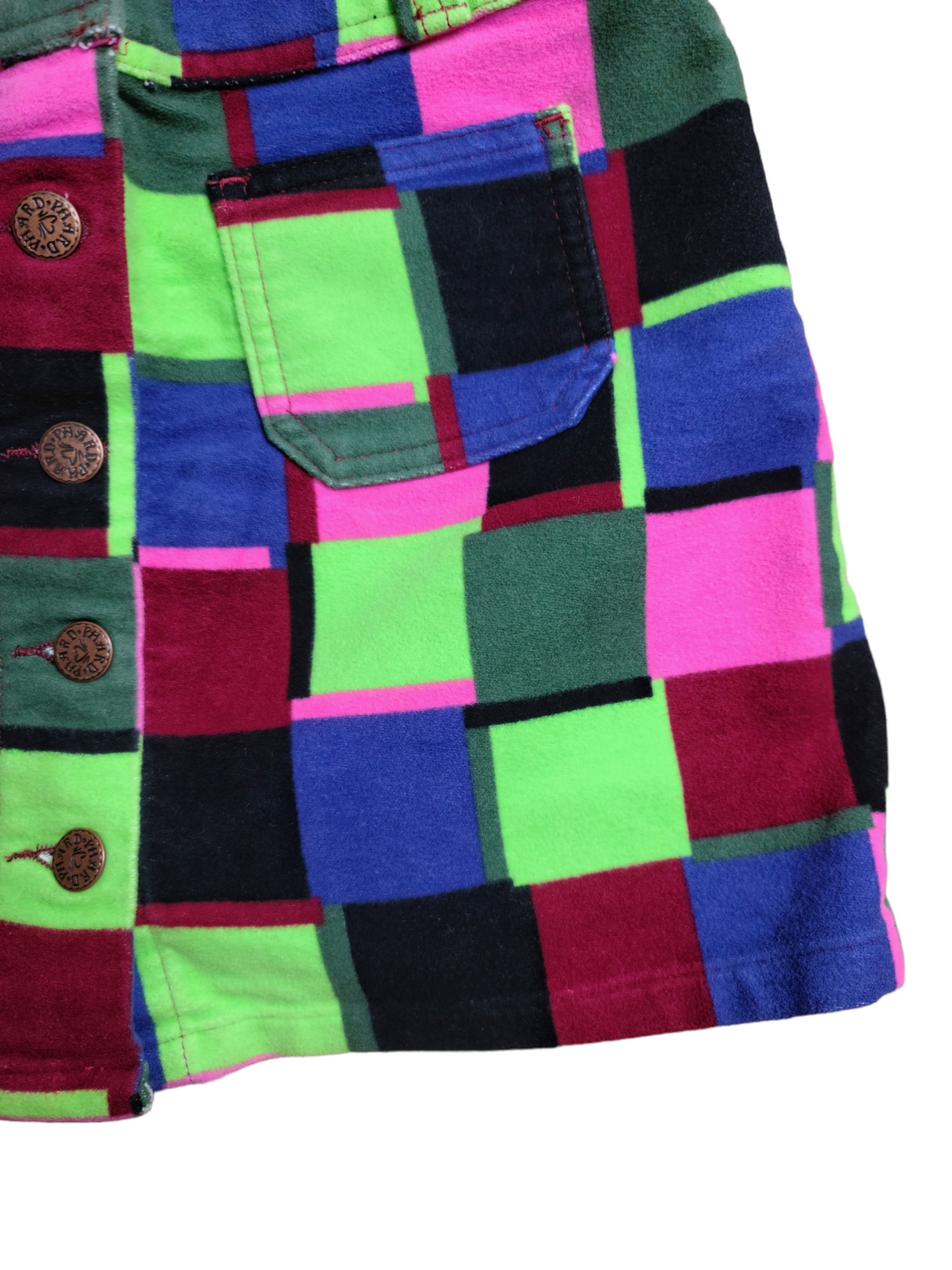 Harajuku maximalist mini skirt