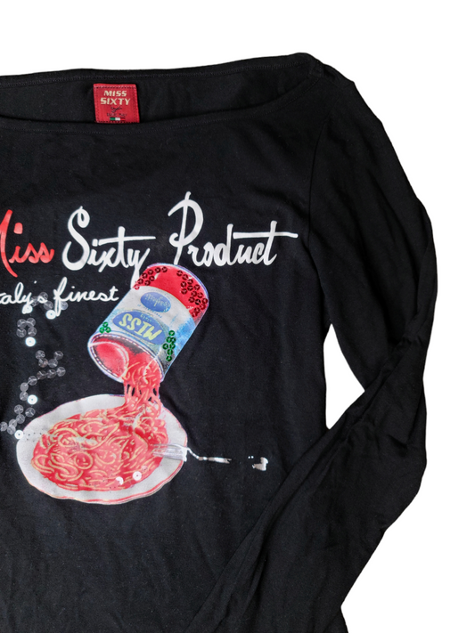 Miss Sixty printed funky top