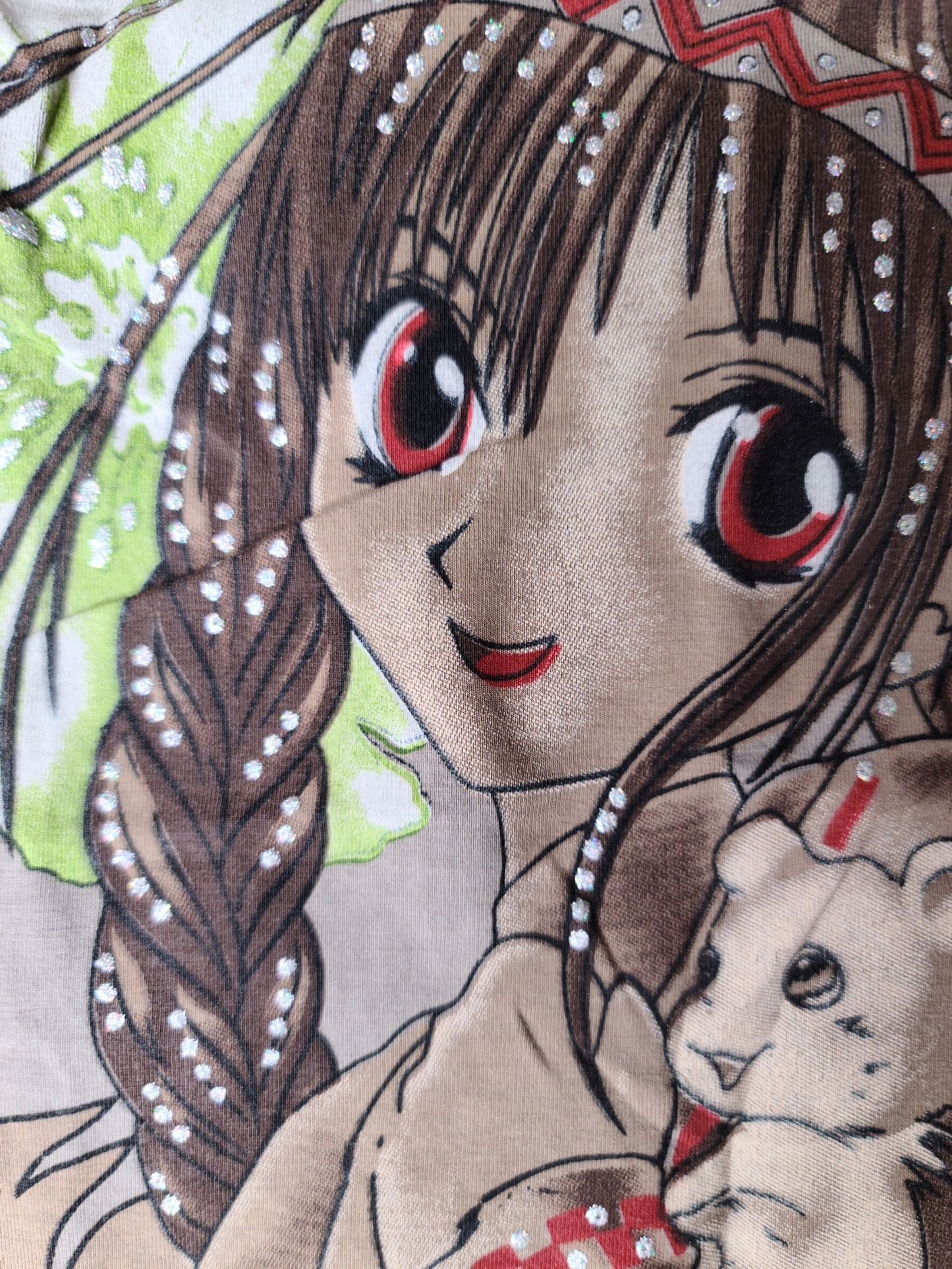 Tank top y2k printed manga - zimfriperie