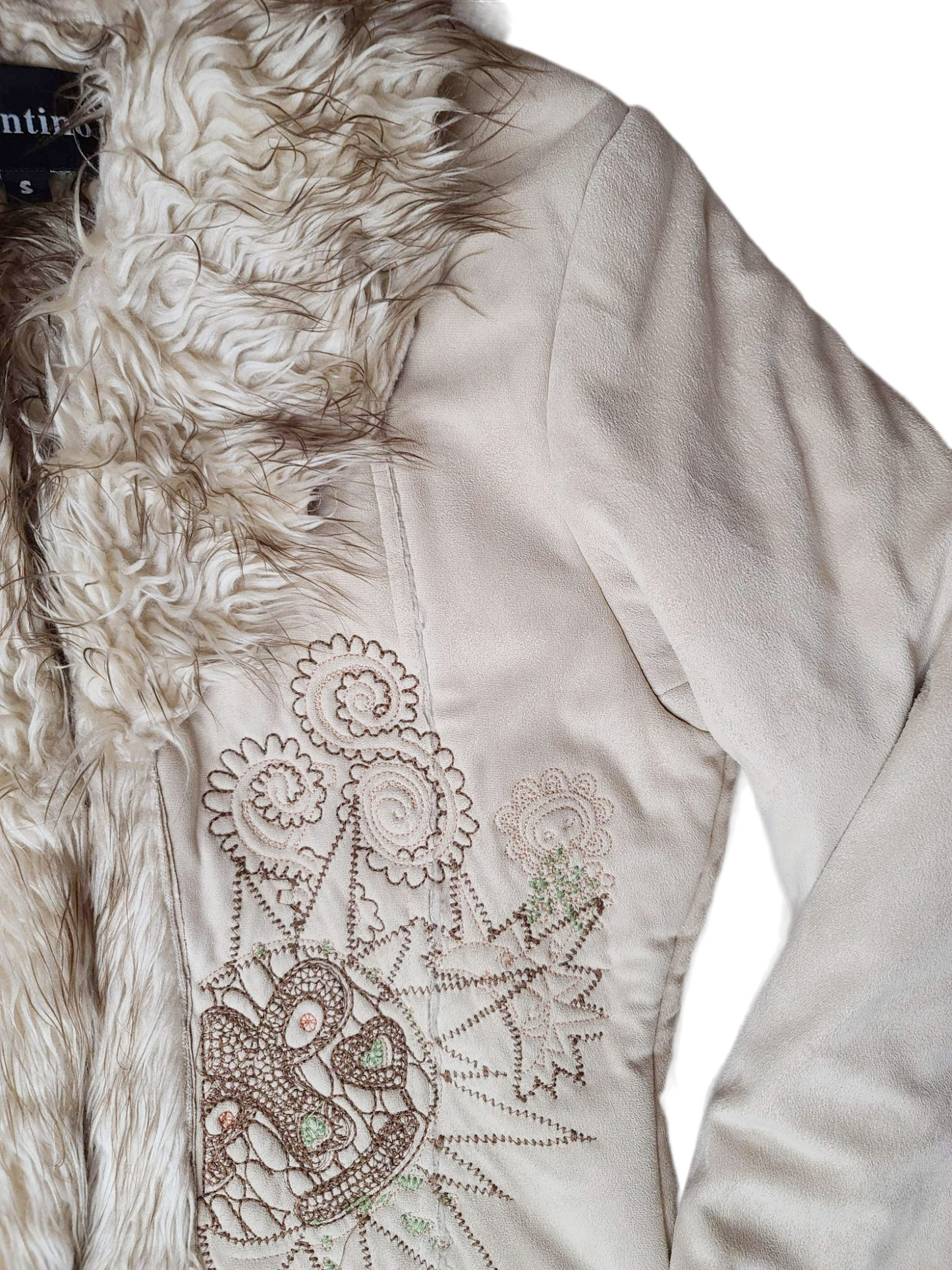 Long manteau afghan fairycore