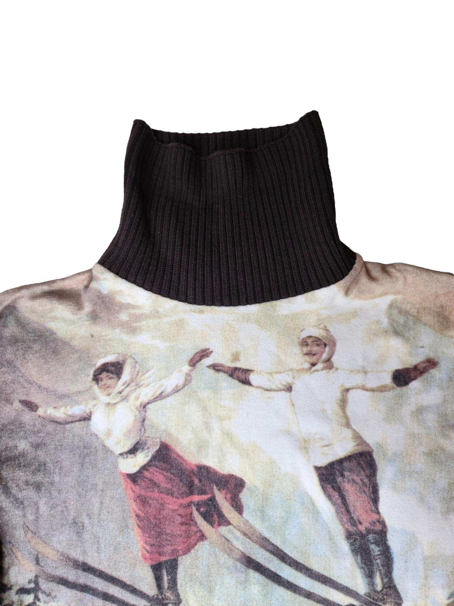 Vintage S. Olivier 90s print sweater