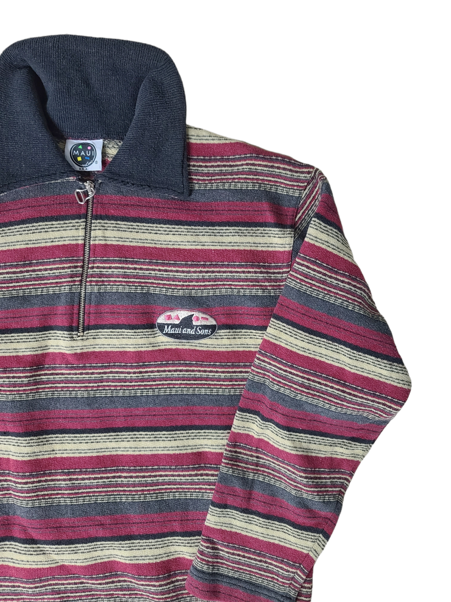 Maui and Sons 90s sportswear sweater