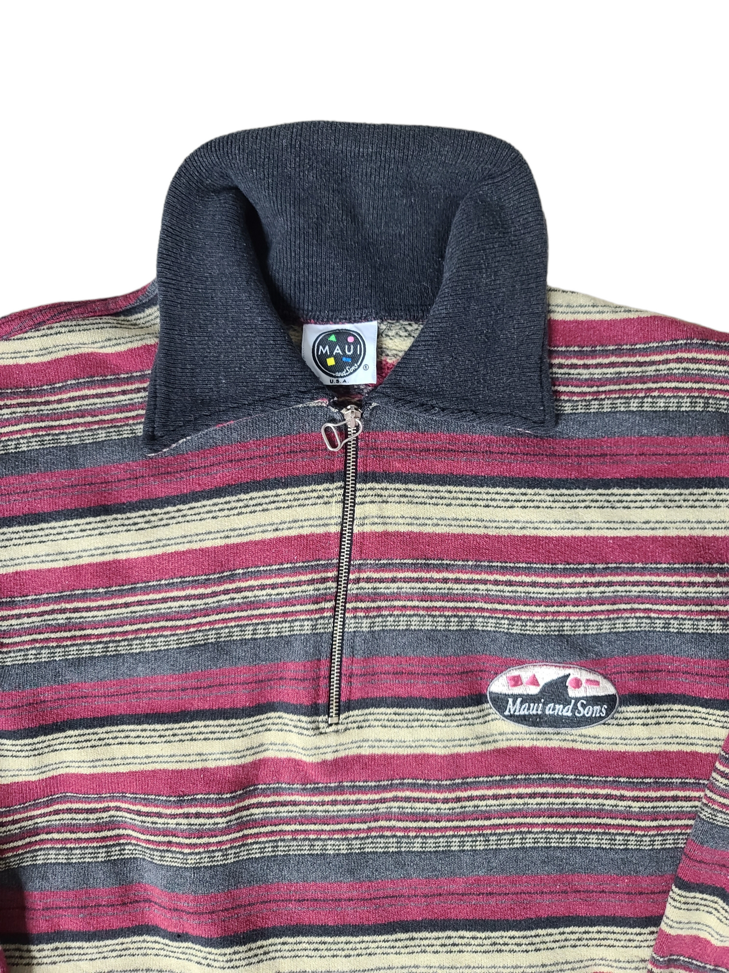 Maui and Sons 90s sportswear sweater