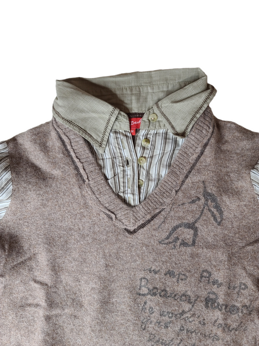 Cybergrunge archive sweater