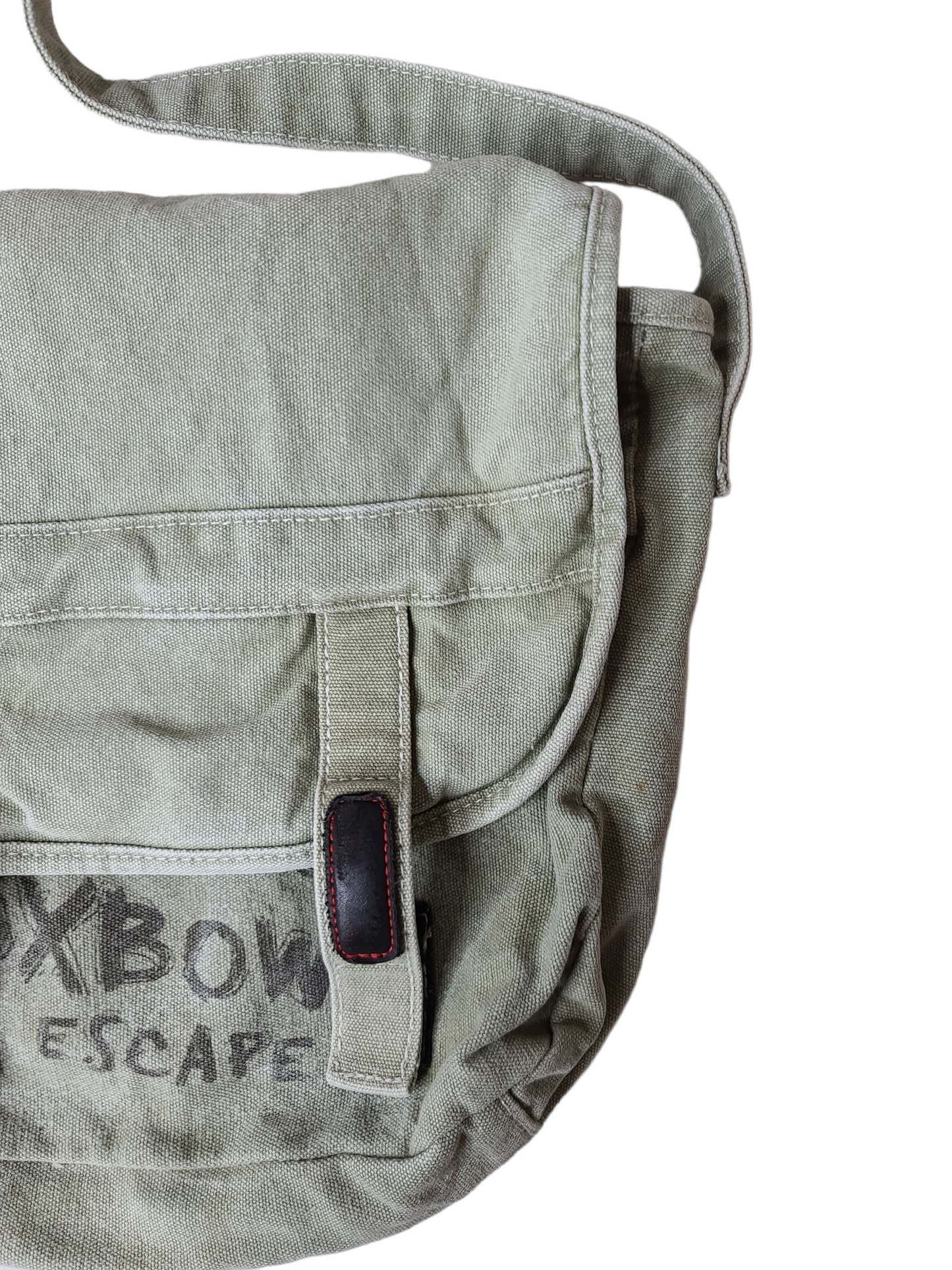 Cybery2k grunge khaki shoulder bag