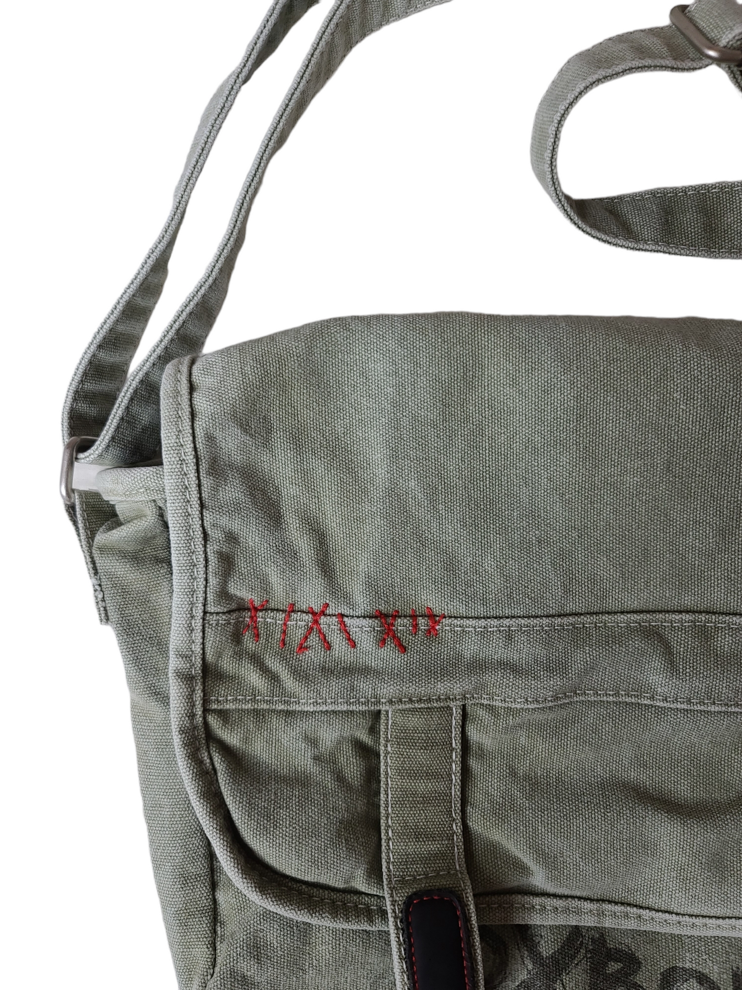 Cybery2k grunge khaki shoulder bag