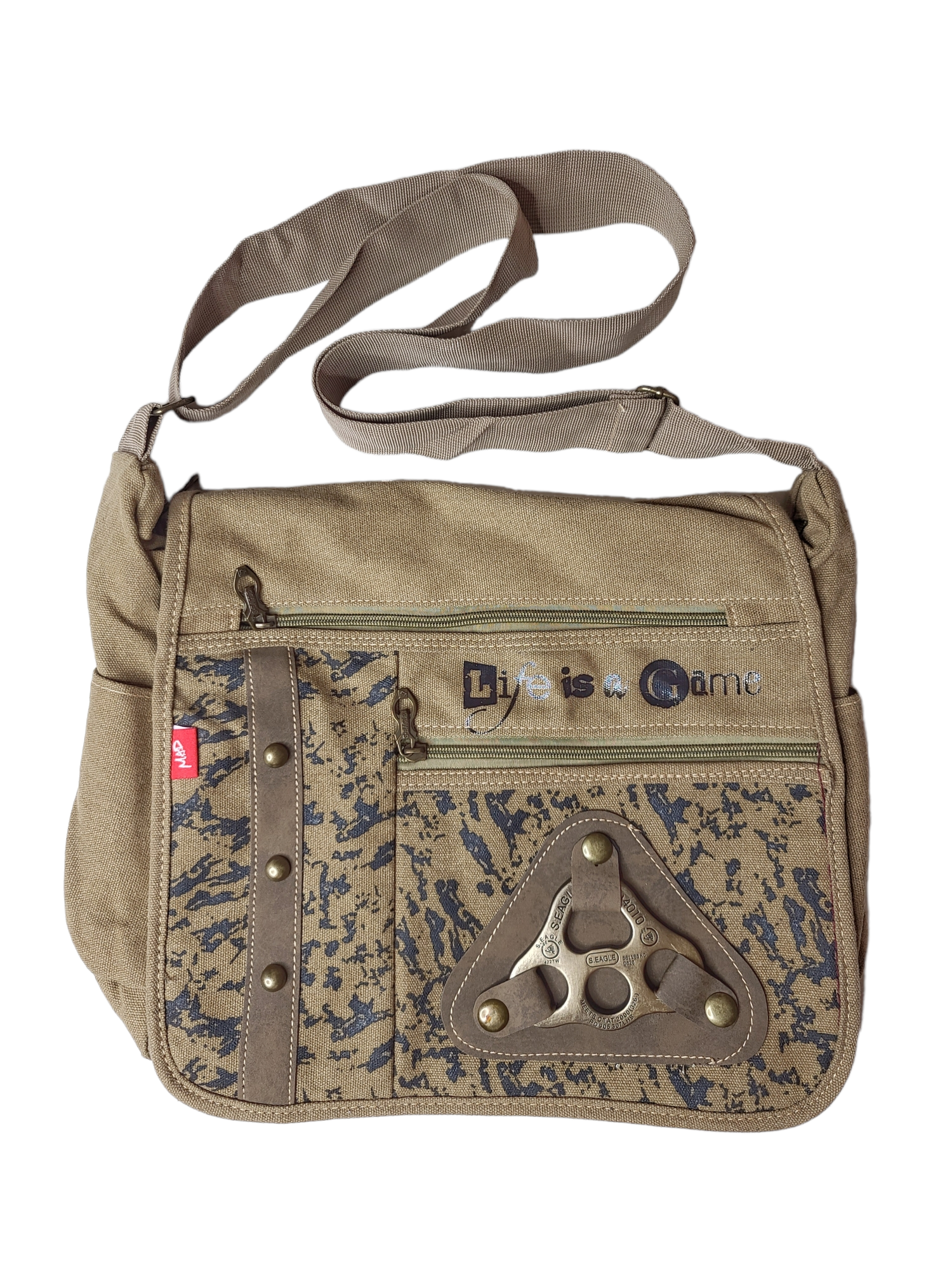 Besace sac cybery2k grunge y2k fairygrunge kaki bandouliere vintage