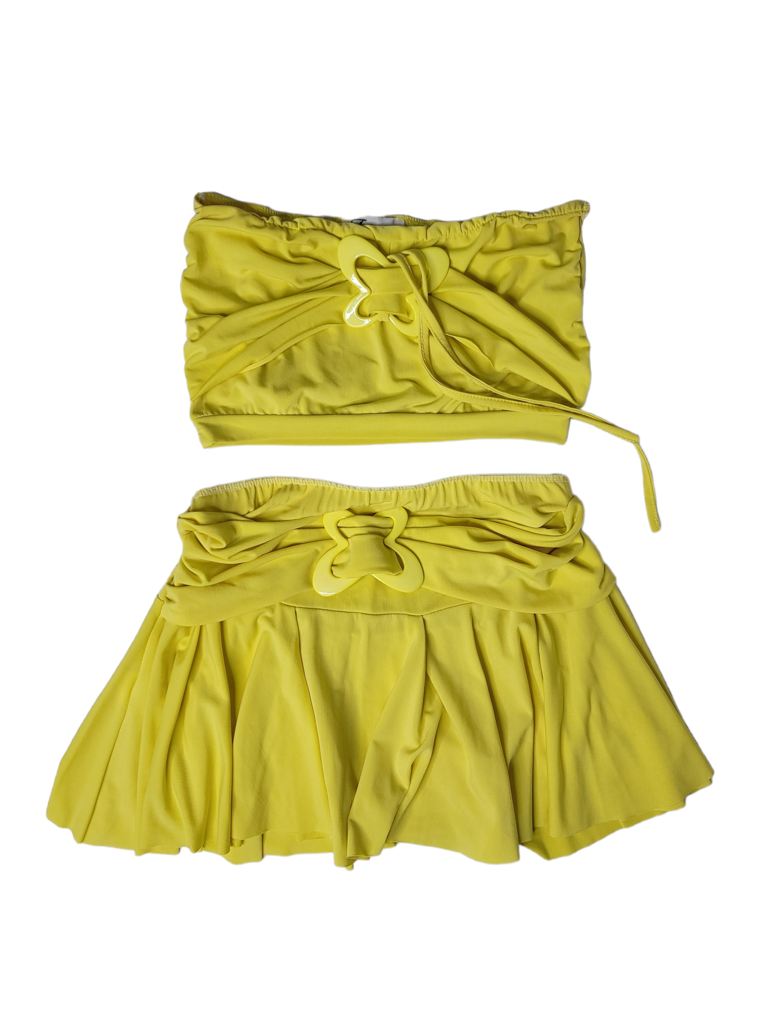 Ensemble y2k vintage 2000 paris made in france bratz style aesthetic girly cute indie style mini jupe papillon top glam