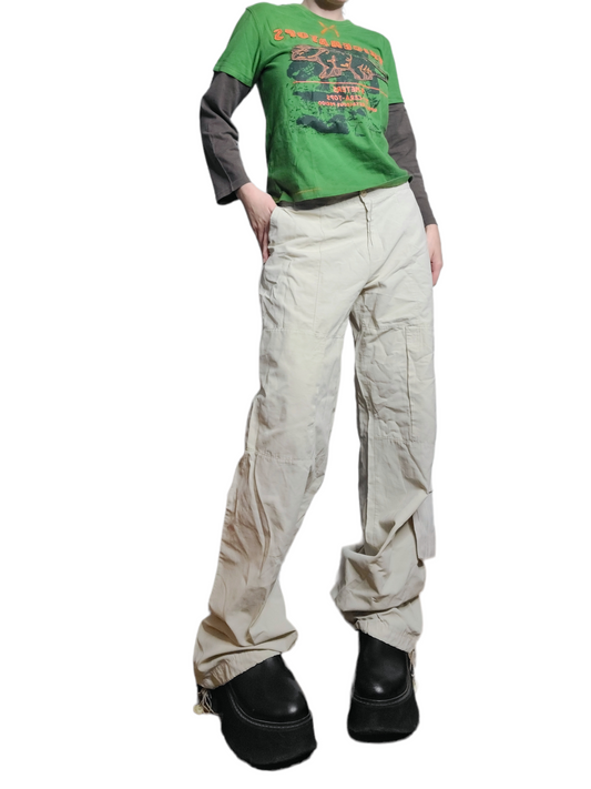 Cargo techwear gorpcore neutral style harajuku neige y2k vintage made in france parachute subversive basics