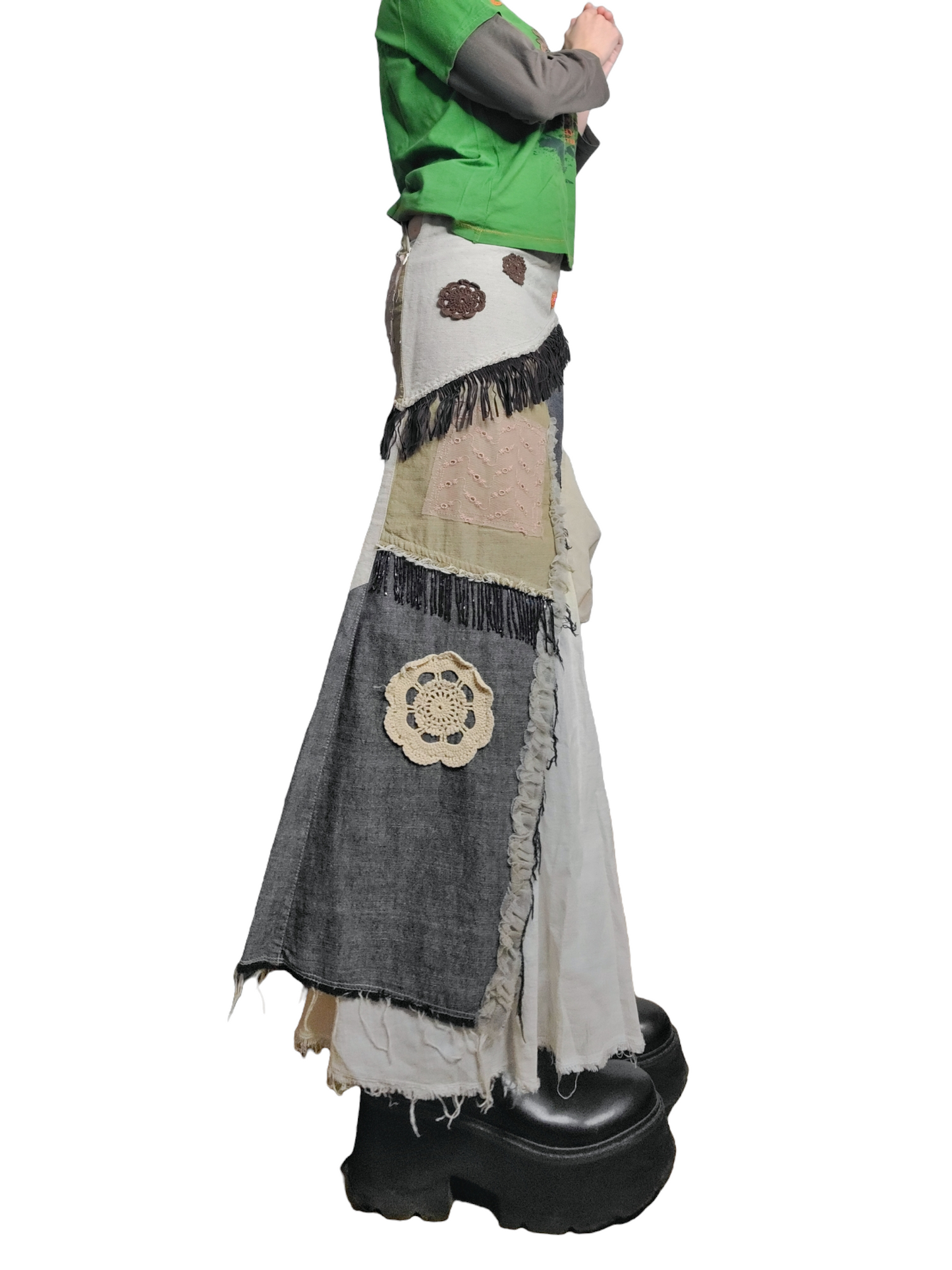 Maxi skirt harajuku bohem