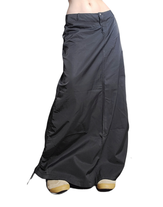 Maxi skirt gorpcore parachute techwear subversive basics dystopian post apo futuristic rave cybery2k archive fashion