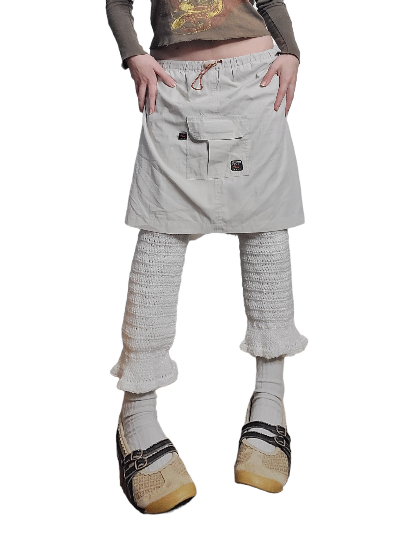 Gorpcore parachute skirt