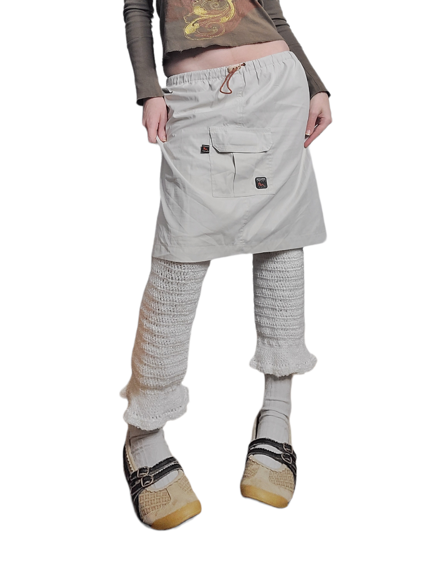 Gorpcore parachute skirt