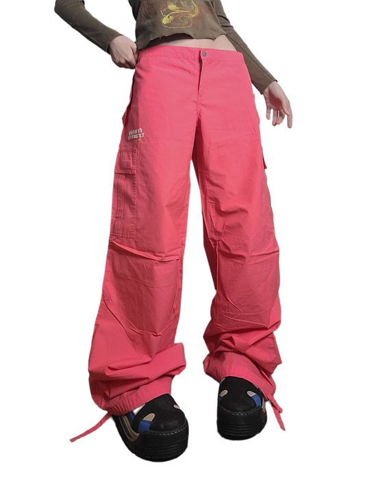 Pink parachute cargo