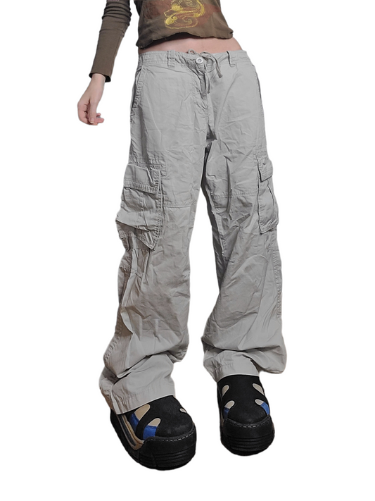 Cargo grunge kaki skater 90s vintage oversize multipoche archive fashion post apo