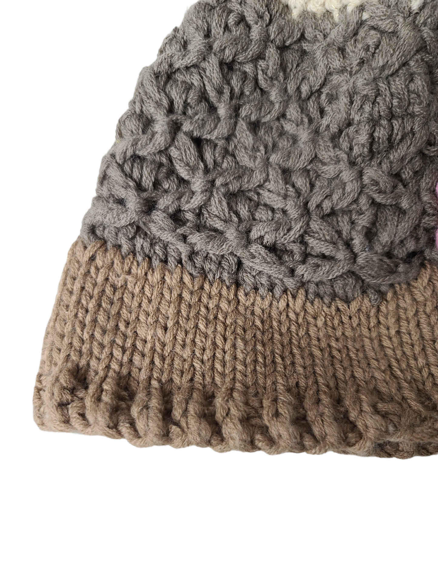 Softgrunge crochet beanie 00s