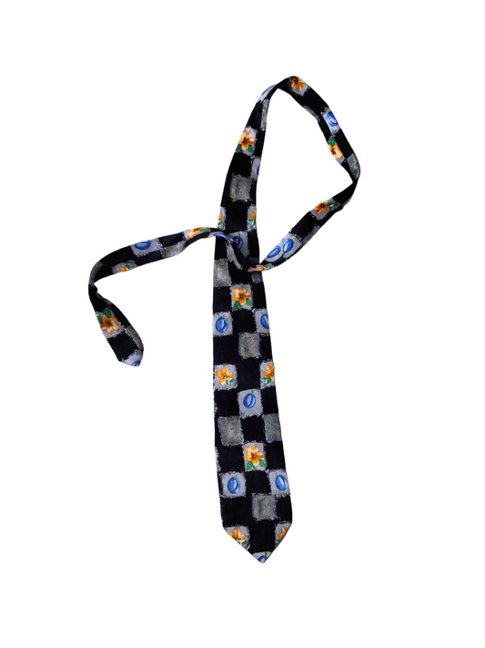 Cravate vintage harajuku y2k cybery2k patchwork maximalist 2000 archive fashion