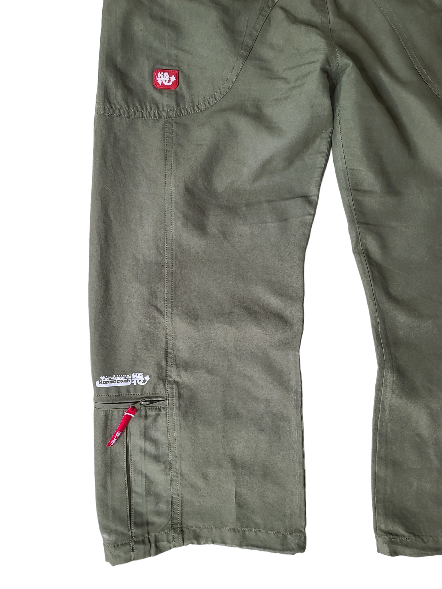 Gorpcore parachute shorts