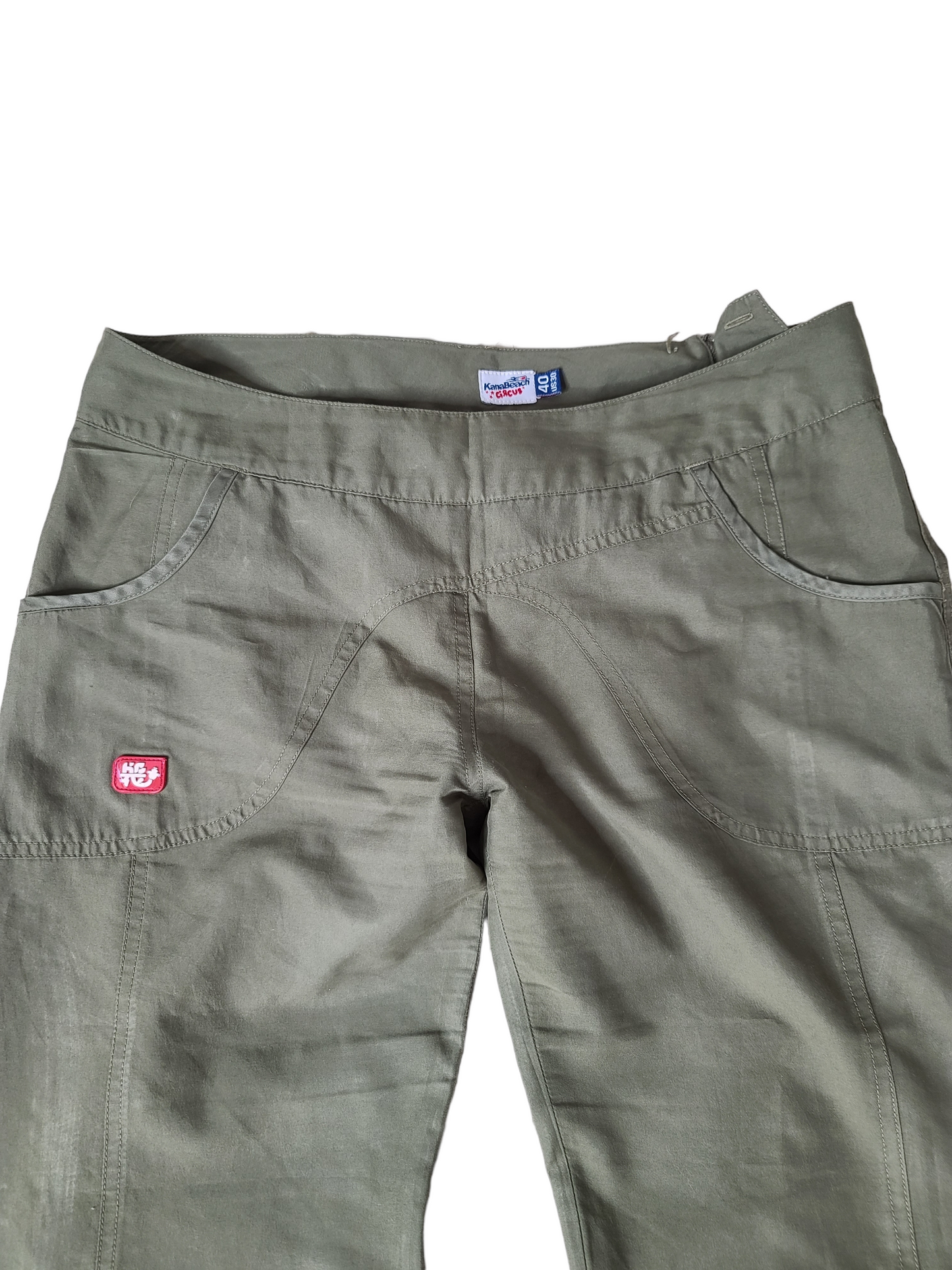 Gorpcore parachute shorts