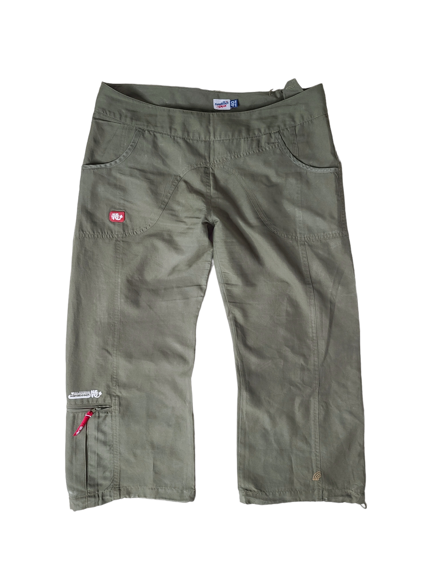 Gorpcore parachute shorts
