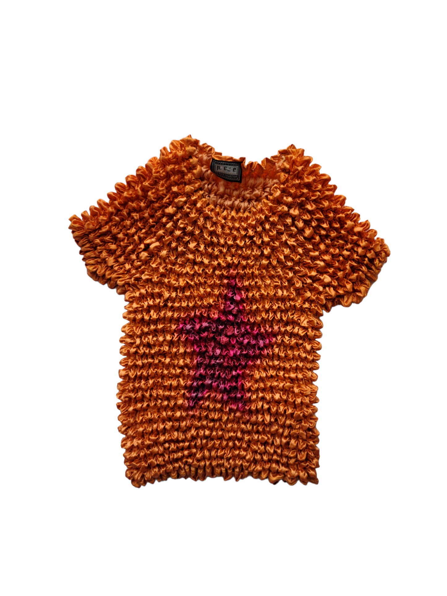 Top pop corn y2k cybery2k rave colorful archive grunge rare etoile 2000