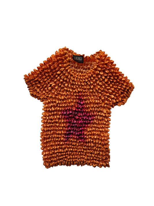 Top pop corn y2k cybery2k rave colorful archive grunge rare etoile 2000