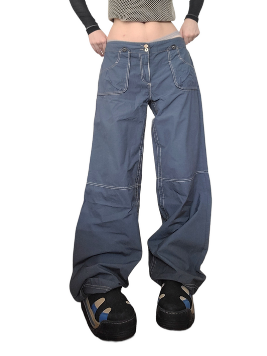 Cargo parachute 90s sportwear skater grunge gorpcore vintage hiphop baggy overpants