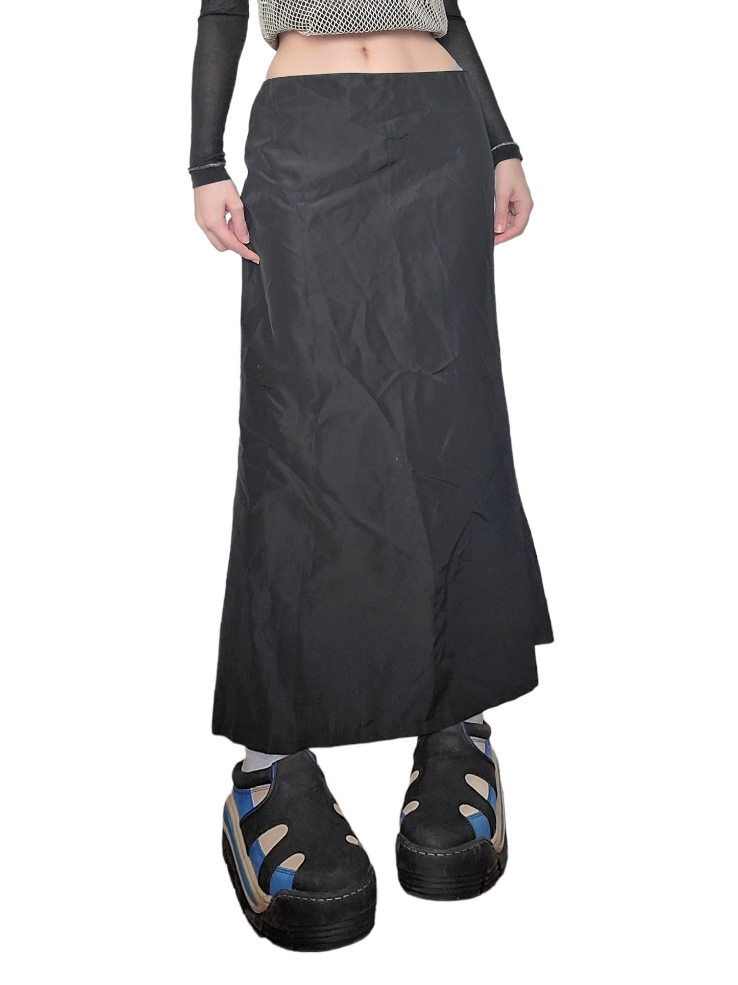 Maxi skirt cybery2k noire