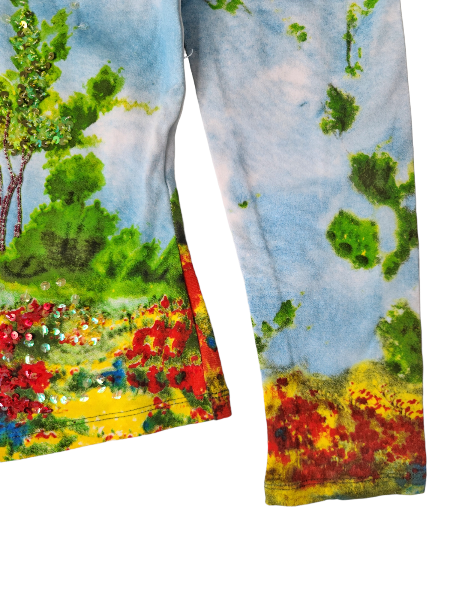 Printed top maximalist archive - zimfriperie